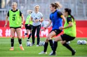 18 September 2020; Head coach Vera Pauw during a Republic of Ireland women's training session at Stadion Essen in Essen, Germany. Photo by Lukas Schulze/Sportsfile