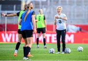 18 September 2020; Head coach Vera Pauw during a Republic of Ireland women's training session at Stadion Essen in Essen, Germany. Photo by Lukas Schulze/Sportsfile