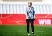 18 September 2020; Head coach Vera Pauw during a Republic of Ireland women's training session at Stadion Essen in Essen, Germany. Photo by Lukas Schulze/Sportsfile