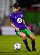 18 September 2020; Aaron Bolger of Shamrock Rovers II during the SSE Airtricity League First Division match between Shamrock Rovers II and Cabinteely at Tallaght Stadium in Dublin. Photo by Harry Murphy/Sportsfile