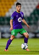 18 September 2020; Sean Brennan of Shamrock Rovers II during the SSE Airtricity League First Division match between Shamrock Rovers II and Cabinteely at Tallaght Stadium in Dublin. Photo by Harry Murphy/Sportsfile