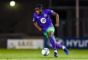 18 September 2020; Thomas Oluwa of Shamrock Rovers II during the SSE Airtricity League First Division match between Shamrock Rovers II and Cabinteely at Tallaght Stadium in Dublin. Photo by Harry Murphy/Sportsfile