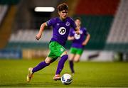 18 September 2020; Kevin Zefi of Shamrock Rovers II during the SSE Airtricity League First Division match between Shamrock Rovers II and Cabinteely at Tallaght Stadium in Dublin. Photo by Harry Murphy/Sportsfile