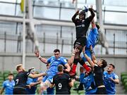 19 September 2020; Maro Itoje of Saracens wins possession in the lineout during the Heineken Champions Cup Quarter-Final match between Leinster and Saracens at the Aviva Stadium in Dublin. Photo by Ramsey Cardy/Sportsfile