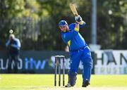 19 September 2020; Gary McClintock of Donemana plays a shot during the All-Ireland T20 Cup Final match between YMCA and Donemana at CIYMS Cricket Club in Belfast. Photo by Sam Barnes/Sportsfile