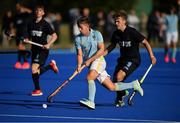 19 September 2020; Conor Empey of UCD in action against Mackenzie Connor of Lisnagarvey during the Men's Hockey Irish Senior Cup Final match between Lisnagarvey and UCD at Lisnagarvey Hockey Club in Lisburn, Down. Photo by Seb Daly/Sportsfile