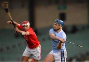 19 September 2020; Mike Casey of Na Piarsaigh in action against Darragh Stapleton of Doon during the Limerick County Senior Hurling Championship Final match between Doon and Na Piarsaigh at LIT Gaelic Grounds in Limerick. Photo by Matt Browne/Sportsfile