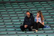 19 September 2020; Na Piarsaigh supporters Pat O'Neill with his daughter Orna during the Limerick County Senior Hurling Championship Final match between Doon and Na Piarsaigh at LIT Gaelic Grounds in Limerick. Photo by Matt Browne/Sportsfile