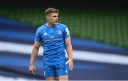 19 September 2020; Garry Ringrose of Leinster during the Heineken Champions Cup Quarter-Final match between Leinster and Saracens at the Aviva Stadium in Dublin. Photo by Ramsey Cardy/Sportsfile