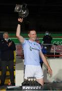 19 September 2020; Na Piarsaigh captain William O'Donoghue lifts the cup following the Limerick County Senior Hurling Championship Final match between Doon and Na Piarsaigh at LIT Gaelic Grounds in Limerick. Photo by Matt Browne/Sportsfile