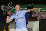 19 September 2020; Na Piarsaigh captain William O'Donoghue lifts the cup following the Limerick County Senior Hurling Championship Final match between Doon and Na Piarsaigh at LIT Gaelic Grounds in Limerick. Photo by Matt Browne/Sportsfile