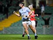 19 September 2020; Peter Casey of Na Piarsaigh celebrates after scoring his side's third goal during the Limerick County Senior Hurling Championship Final match between Doon and Na Piarsaigh at LIT Gaelic Grounds in Limerick. Photo by Matt Browne/Sportsfile