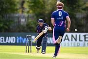20 September 2020; John Matchett of CIYMS plays a shot during the All-Ireland T20 European Cricket League Play-Off match between CIYMS and YMCA at CIYMS Cricket Club in Belfast. Photo by Sam Barnes/Sportsfile