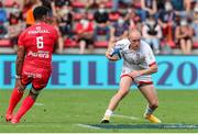 20 September 2020; Matt Faddes of Ulster during the Heineken Champions Cup Quarter-Final match between Toulouse and Ulster at Stade Ernest Wallon in Toulouse, France. Photo by Manuel Blondeau/Sportsfile