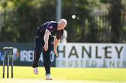 20 September 2020; Allen Coulter of CIYMS bowls during the All-Ireland T20 European Cricket League Play-Off match between CIYMS and YMCA at CIYMS Cricket Club in Belfast. Photo by Sam Barnes/Sportsfile