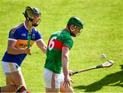20 September 2020; John Meagher of Loughmore-Castleiney in action against Billy Seymour of Kiladangan during the Tipperary County Senior Hurling Championship Final match between Kiladangan and Loughmore-Castleiney at Semple Stadium in Thurles, Tipperary. Photo by Ray McManus/Sportsfile