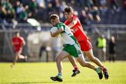 20 September 2020; Adam McHugh of Baltinglass in action against Bradley Hickey of Tinahely during the Wicklow County Senior Football Championship Final match between Tinahely and Baltinglass at Joule Park in Aughrim, Wicklow. Photo by Matt Browne/Sportsfile
