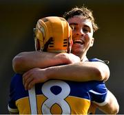 20 September 2020; Andy Loughnane of Kiladangan and goalscorer Bryan McLoughney, right, celebrate after the Tipperary County Senior Hurling Championship Final match between Kiladangan and Loughmore-Castleiney at Semple Stadium in Thurles, Tipperary. Photo by Ray McManus/Sportsfile