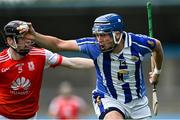 20 September 2020; Paul Doherty of Ballyboden St Enda's in action against Michael Conroy of Cuala during the Dublin County Senior Hurling Championship Final match between Ballyboden St Enda's and Cuala at Parnell Park in Dublin. Photo by Piaras Ó Mídheach/Sportsfile