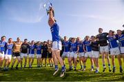 20 September 2020; Conor McCarthy of Scotstown celebrates following the Monaghan County Senior Football Championship Final match between Scotstown and Ballybay Pearses at St Tiernach's Park in Clones, Monaghan. Photo by Philip Fitzpatrick/Sportsfile