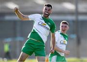20 September 2020; Sean Doody of Baltinglass celebrates after the Wicklow County Senior Football Championship Final match between Tinahely and Baltinglass at Joule Park in Aughrim, Wicklow. Photo by Matt Browne/Sportsfile