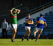 20 September 2020; Goalscorer Bryan McLoughney of Kiladangan and his team mate Billy Seymour ,12, celebrate the last minute goal during the Tipperary County Senior Hurling Championship Final match between Kiladangan and Loughmore-Castleiney at Semple Stadium in Thurles, Tipperary. Photo by Ray McManus/Sportsfile