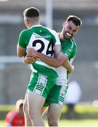 20 September 2020; Sean Doody and Tadhg O'Toole of Baltinglass celebrates after the Wicklow County Senior Football Championship Final match between Tinahely and Baltinglass at Joule Park in Aughrim, Wicklow. Photo by Matt Browne/Sportsfile
