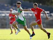 20 September 2020; Tom Burke of Baltinglass in action against Paddy O'Rourke of Tinahely during the Wicklow County Senior Football Championship Final match between Tinahely and Baltinglass at Joule Park in Aughrim, Wicklow. Photo by Matt Browne/Sportsfile