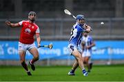 20 September 2020; Paul Ryan of Ballyboden St Enda's in action against Mark Schutte of Cuala during the Dublin County Senior Hurling Championship Final match between Ballyboden St Enda's and Cuala at Parnell Park in Dublin. Photo by Piaras Ó Mídheach/Sportsfile