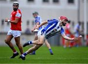 20 September 2020; Niall McMorrow of Ballyboden St Enda's passes as Jake Malone of Cuala looks on during the Dublin County Senior Hurling Championship Final match between Ballyboden St Enda's and Cuala at Parnell Park in Dublin. Photo by Piaras Ó Mídheach/Sportsfile