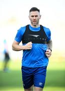 21 September 2020; Daryl Murphy of Waterford goes through some individual running prior to the SSE Airtricity League Premier Division match between Shamrock Rovers and Waterford at Tallaght Stadium in Dublin. Photo by Stephen McCarthy/Sportsfile