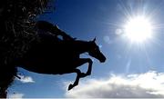 23 September 2020; Balinaboola Steel, with Bryan Cooper up, jumps the last during Devon Inn Hotel Handicap Hurdle at Listowel in Kerry. Photo by Harry Murphy/Sportsfile