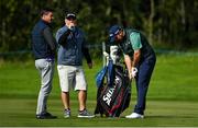 23 September 2020; Shane Lowry of Ireland checks his clubs during a practice round ahead of the Dubai Duty Free Irish Open Golf Championship at Galgorm Spa & Golf Resort in Ballymena, Antrim. Photo by Brendan Moran/Sportsfile