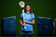 24 September 2020; AIG Insurance today launched the 2020 Dublin All-Ireland GAA Season with a tribute to club volunteers, members and frontline workers. Dublin camogie player Emma O’Byrne was in Parnell Park as part of the launch. Photo by Stephen McCarthy/Sportsfile