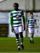 22 September 2020; Thomas Oluwa of Shamrock Rovers II during the SSE Airtricity League First Division match between Drogheda United and Shamrock Rovers II at United Park in Drogheda, Louth. Photo by Ben McShane/Sportsfile