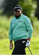 25 September 2020; Shane Lowry of Ireland reacts on the sixth green during day two of the Dubai Duty Free Irish Open Golf Championship at Galgorm Spa & Golf Resort in Ballymena, Antrim. Photo by Brendan Moran/Sportsfile