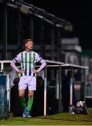 25 September 2020; Gary Shaw of Bray Wanderers after being substituted during the SSE Airtricity League Premier Division match between Bray Wanderers and Drogheda United at the Carlisle Grounds in Bray, Wicklow. Photo by Eóin Noonan/Sportsfile