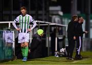25 September 2020; Gary Shaw of Bray Wanderers after being substituted during the SSE Airtricity League Premier Division match between Bray Wanderers and Drogheda United at the Carlisle Grounds in Bray, Wicklow. Photo by Eóin Noonan/Sportsfile