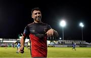 25 September 2020; Chris Lyons of Drogheda United following the SSE Airtricity League Premier Division match between Bray Wanderers and Drogheda United at the Carlisle Grounds in Bray, Wicklow. Photo by Eóin Noonan/Sportsfile