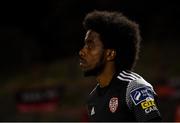 25 September 2020; Walter Figueira of Derry City during the SSE Airtricity League Premier Division match between Bohemians and Derry City at Dalymount Park in Dublin. Photo by Stephen McCarthy/Sportsfile