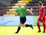 26 September 2020; Lucy McCartan of Peamount United celebrates after scoring her side's first goal during the Women's National League match between Shelbourne and Peamount at Tolka Park in Dublin. Photo by Stephen McCarthy/Sportsfile