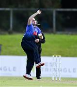 26 September 2020; Josh Little of Leinster Lightning bowls during the Test Triangle Inter-Provincial Series 50 over match between Leinster Lightning and Northern Knights at Malahide Cricket Club in Dublin. Photo by Sam Barnes/Sportsfile