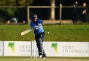 26 September 2020; Tyrone Kane of Leinster Lightning plays a shot during the Test Triangle Inter-Provincial Series 50 over match between Leinster Lightning and Northern Knights at Malahide Cricket Club in Dublin. Photo by Sam Barnes/Sportsfile