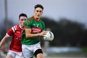 26 September 2020; Colm McGillicuddy of Mid Kerry in action against Mark Ryan of East Kerry during the Kerry County Senior Football Championship Final match between East Kerry and Mid Kerry at Austin Stack Park in Tralee, Kerry. Photo by Matt Browne/Sportsfile