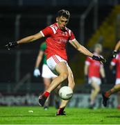 26 September 2020; David Clifford of East Kerry scores his side's first goal against Mid Kerry during the Kerry County Senior Football Championship Final match between East Kerry and Mid Kerry at Austin Stack Park in Tralee, Kerry. Photo by Matt Browne/Sportsfile