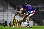 26 September 2020; Eoghan Murphy of Erin's Own in action against Stephen McDonnell of Glen Rovers during the Cork County Premier Senior Hurling Championship Semi-Final match between Glen Rovers and Erins Own at Páirc Ui Chaoimh in Cork. Photo by Eóin Noonan/Sportsfile