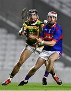 26 September 2020; Cian O'Connor of Erin's Own in action against Simon Kennefick of Glen Rovers during the Cork County Premier Senior Hurling Championship Semi-Final match between Glen Rovers and Erins Own at Páirc Ui Chaoimh in Cork. Photo by Eóin Noonan/Sportsfile