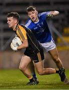 26 September 2020; Brian Malocca of Crosserlough in action against Paddy Meade of Kingscourt during the Cavan County Senior Football Championship Final match between Crosserlough and Kingscourt at Kingspan Breffni in Cavan. Photo by Piaras Ó Mídheach/Sportsfile
