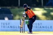 27 September 2020; Clíodhna O'Reardon of Scorchers plays a shot during the Women's Super Series match between Scorchers and Typhoons at Malahide Cricket Club in Dublin. Photo by Sam Barnes/Sportsfile