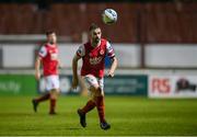 26 September 2020; Robbie Benson of St Patrick's Athletic during the SSE Airtricity League Premier Division match between St Patrick's Athletic and Shelbourne at Richmond Park in Dublin. Photo by Stephen McCarthy/Sportsfile